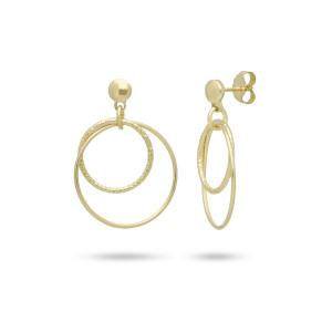 Peitho srebrne naušnice iz kolekcije Ornamento - PMSJ1114Y