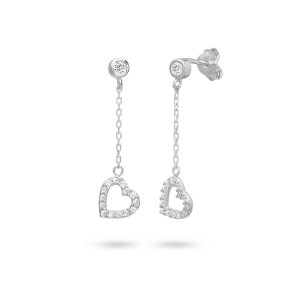 Peitho srebrne naušnice iz kolekcije Cuore - PMSJ1206