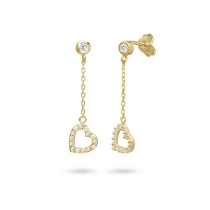 Peitho srebrne naušnice iz kolekcije Cuore - PMSJ1206Y