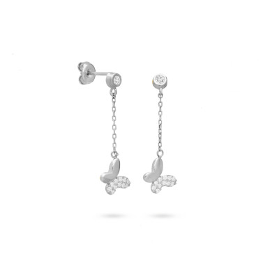 Peitho srebrne naušnice iz kolekcije Farfalla - PMSJ1307