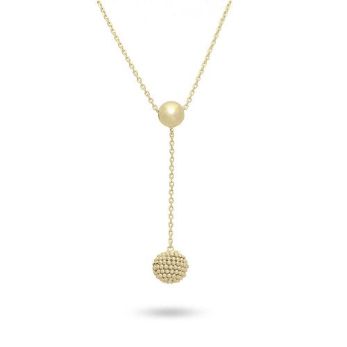 Peitho srebrna ogrlica iz kolekcije Ornamento - PMSJ2107Y