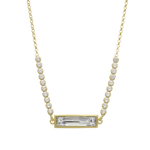 Peitho srebrna ogrlica iz kolekcije Pietre - PMSJ2405Y