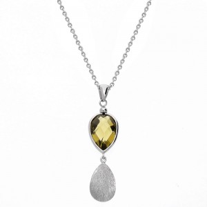 Peitho srebrna ogrlica iz kolekcije Pietre - PMSJ2801