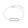 Peitho srebrna narukvica iz kolekcije Glittering - PMSJ3909GL
