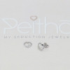 Peitho srebrne naušnice iz kolekcije Cuore - PMSJ1205